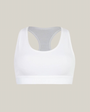 Ropa De Dormir Allsaints Betha Bralet Mujer Blancos | VM6758409