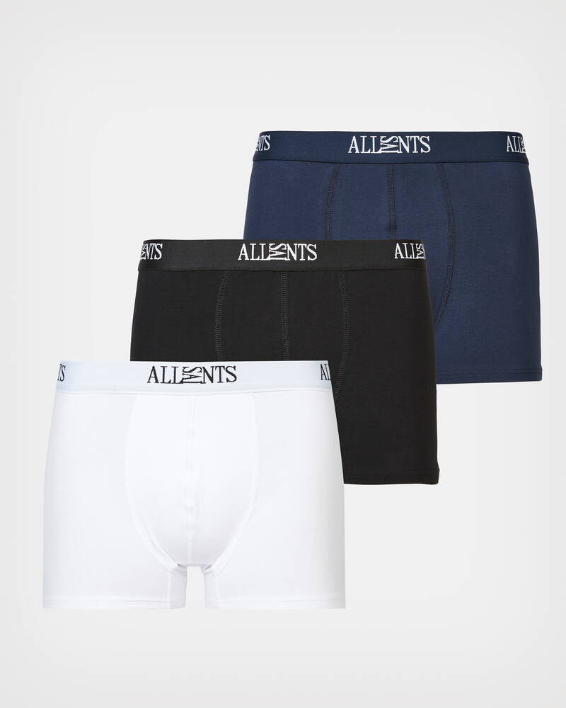 Calcetines Allsaints Wren 3 Pack Boxers Hombre Azul Marino | DQ1473692