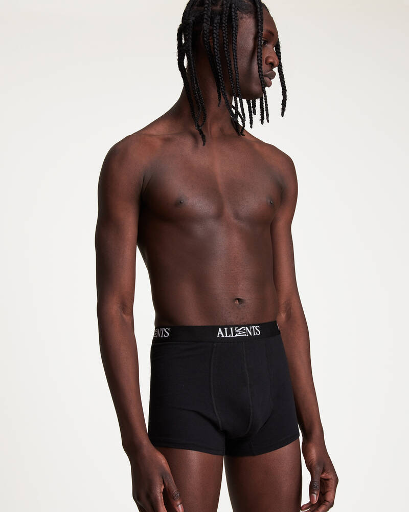 Calcetines Allsaints Wren Boxers 3 Pack Hombre Negros | DO7832641