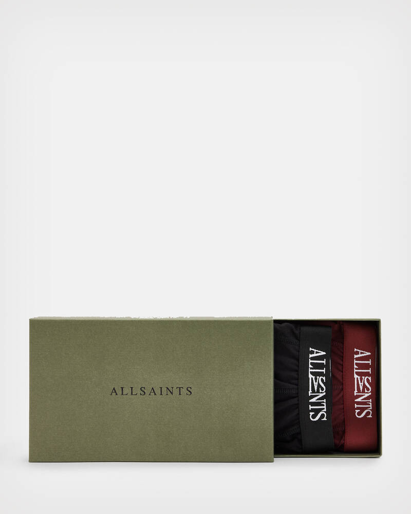 Calcetines Allsaints Wren Boxers 3 Pack Hombre Rojos | HI5864197