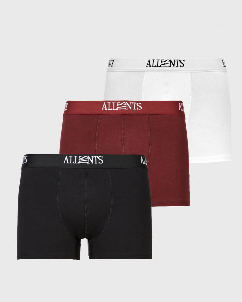 Calcetines Allsaints Wren Boxers 3 Pack Hombre Rojos | HI5864197