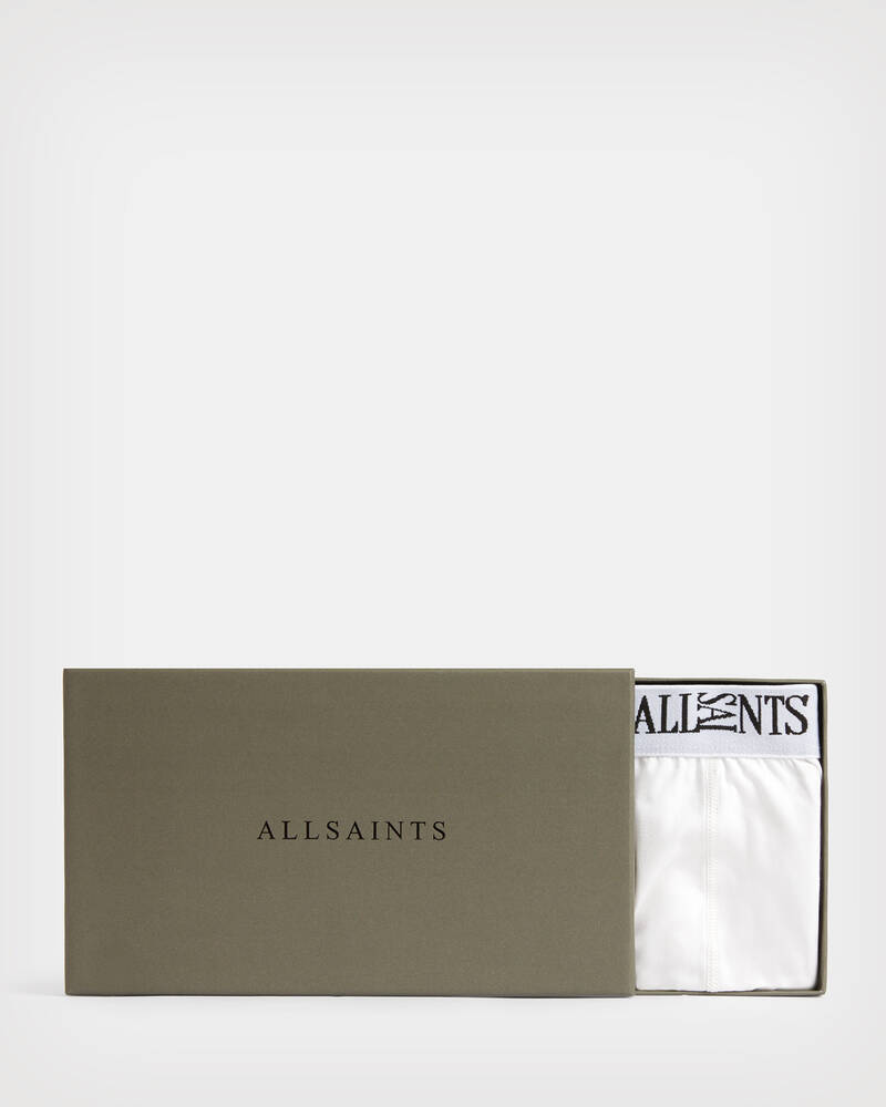 Calcetines Allsaints Wren Boxers 3 Pack Hombre Blancos Blancos Blancos | JG2937048