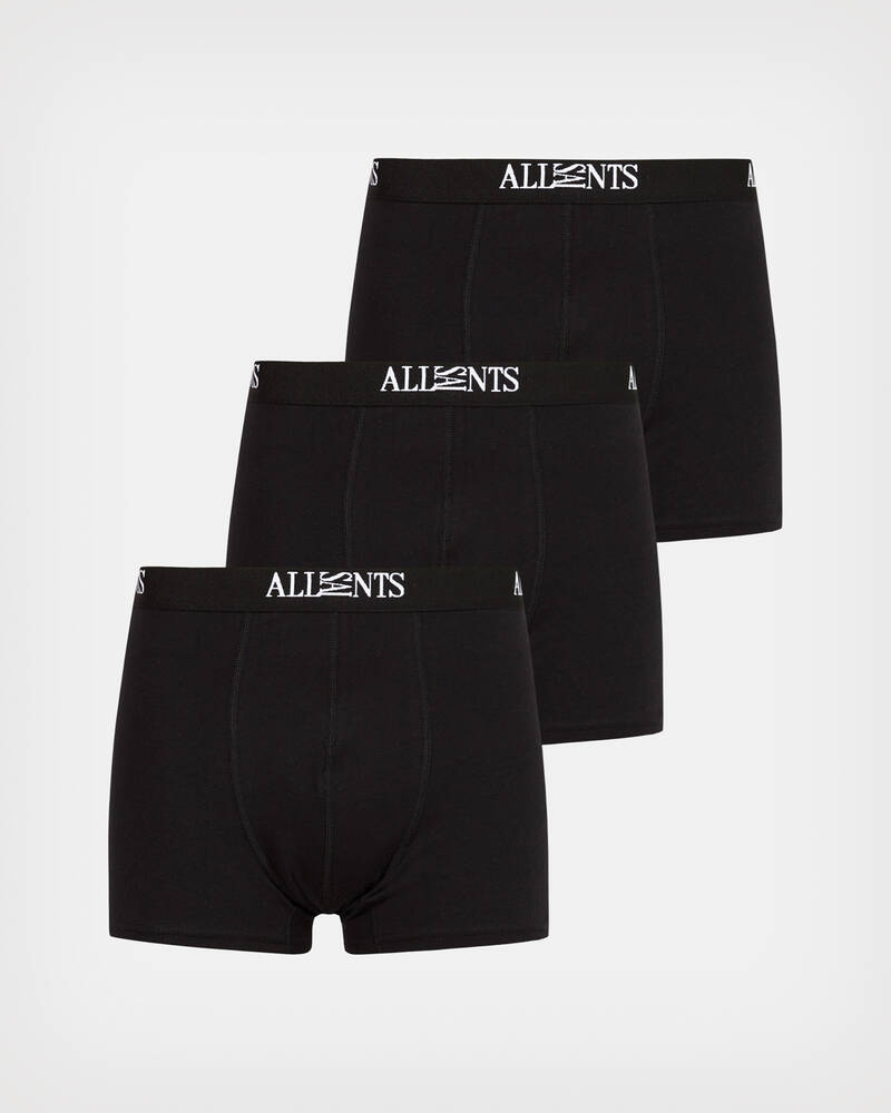 Calcetines Allsaints Wren Boxers 3 Pack Hombre Negros Negros Negros | VD8475610