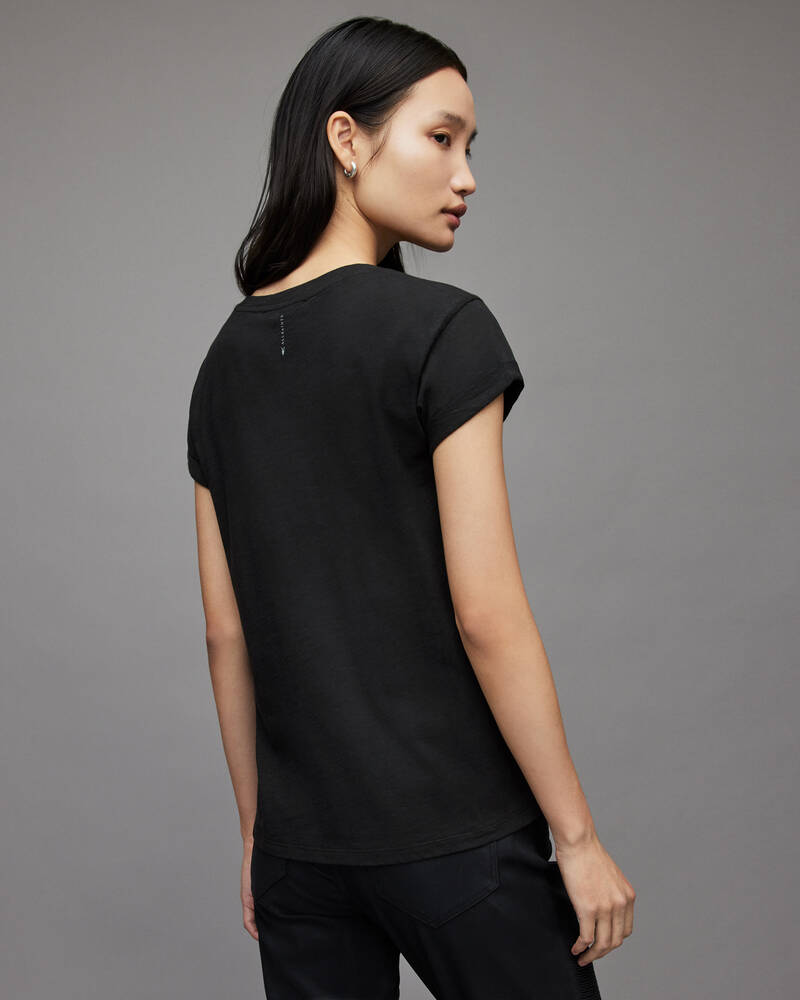 Camiseta Allsaints Anna Mujer Negros | BM4370562