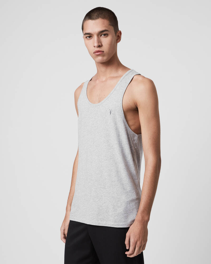 Camiseta Allsaints Tonic Hombre Grises | OM5974603