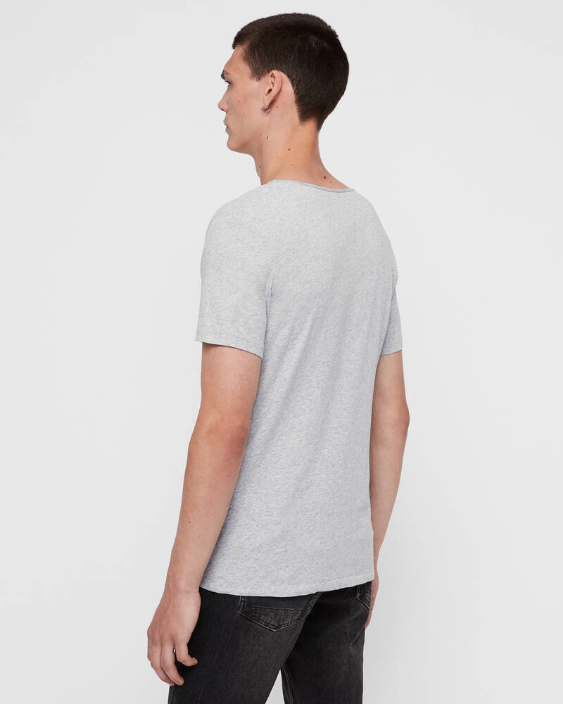 Camiseta Allsaints Tonic Scoop Hombre Grises | XF6307245