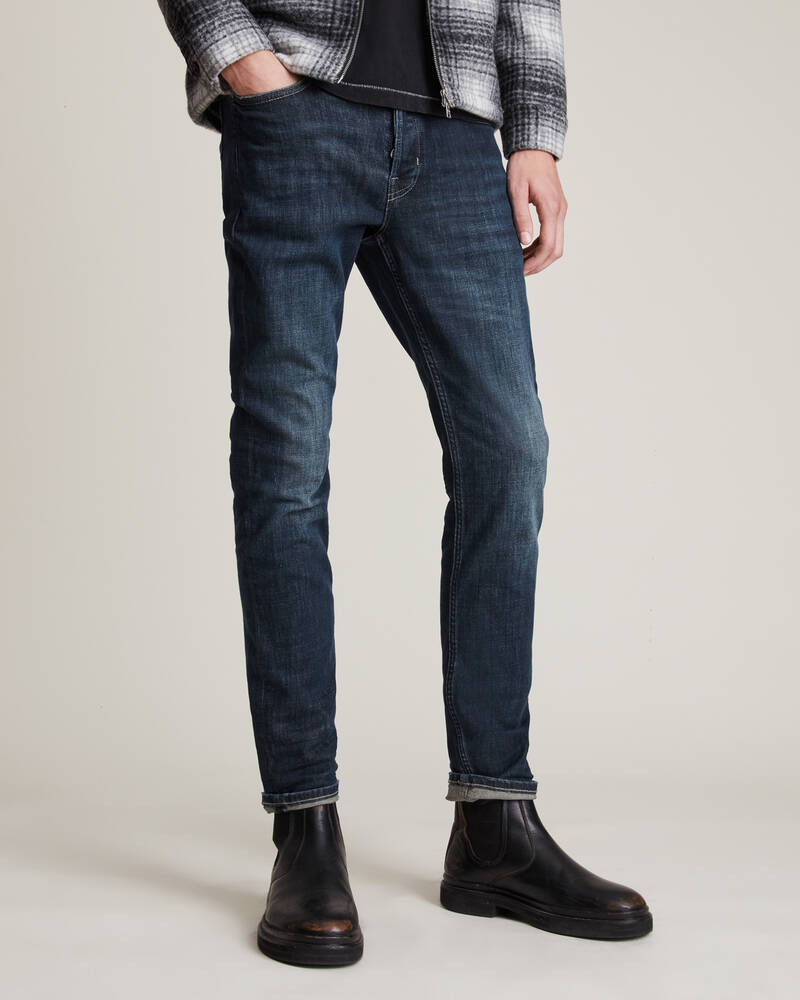 Jeans Allsaints Rex Slim Hombre Azules | VH8590712