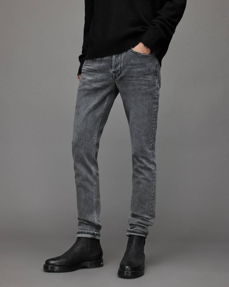 Jeans Allsaints Rex Slim Hombre Negros | NH9842157