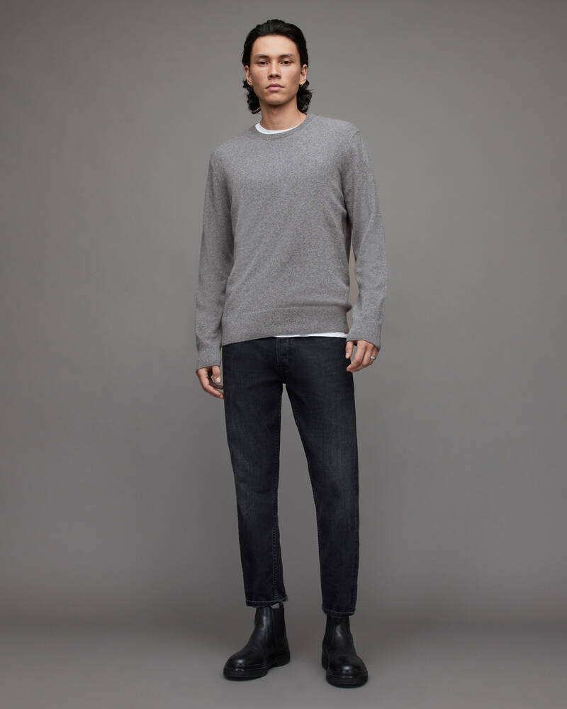 Prendas De Punto Allsaints Dalton Cashmere Lana Jumper Hombre Grises | PA7963418