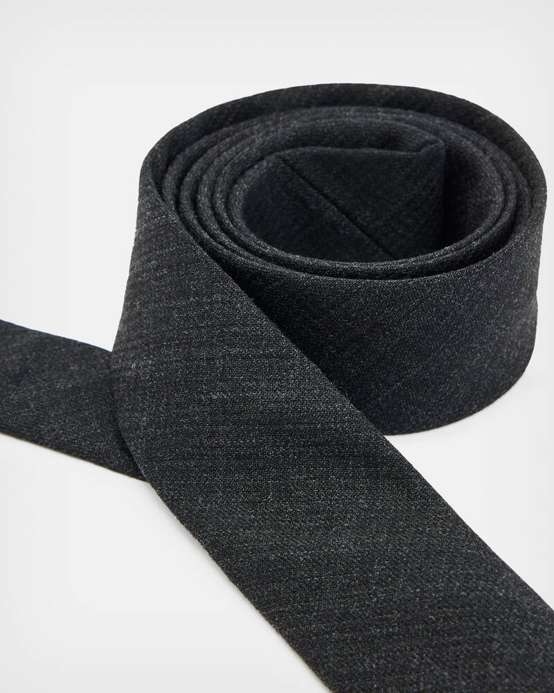 Tailoring Allsaints Marl Slim Tie Hombre Grises | SV5910478