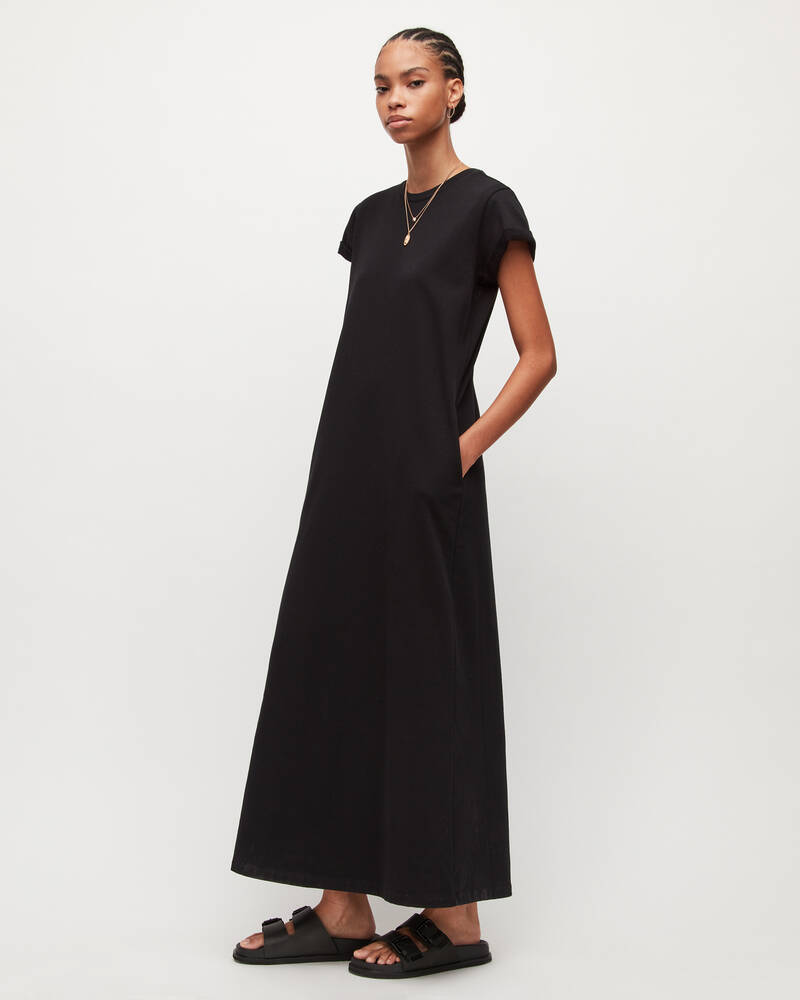 Vestido Allsaints Anna Maxi Mujer Negros | PY6920153