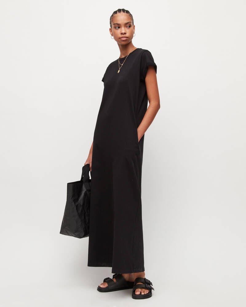 Vestido Allsaints Anna Maxi Mujer Negros | PY6920153