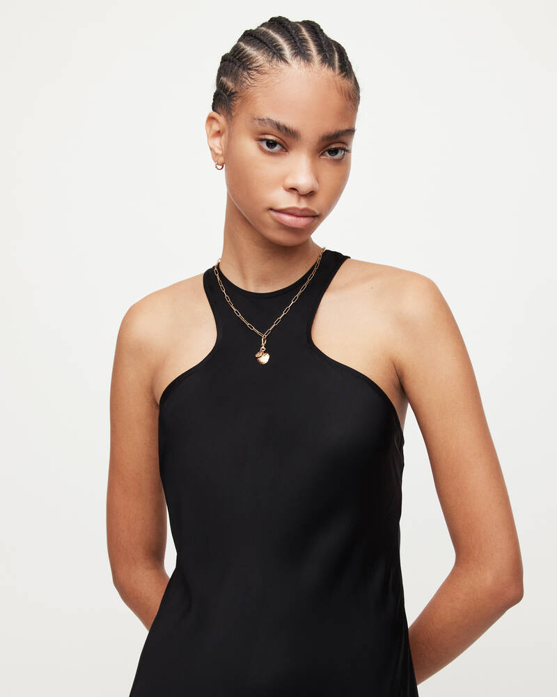 Vestido Allsaints Betina Slip Mujer Negros | PF5930147