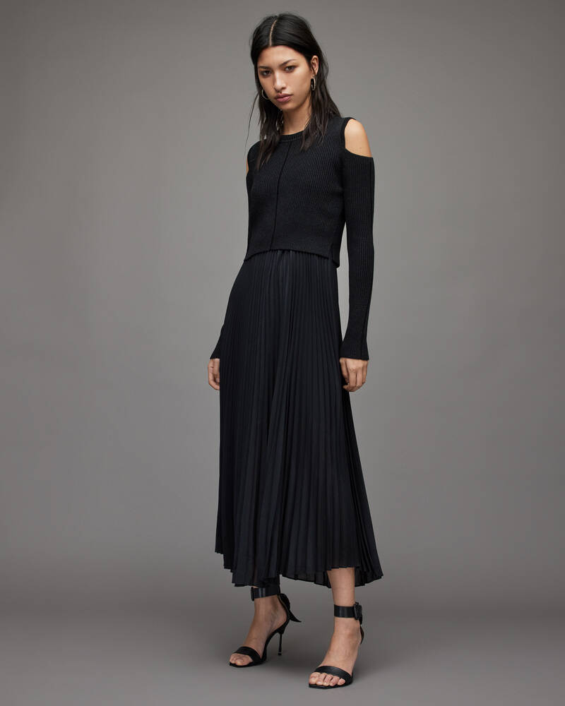 Vestido Allsaints Elara 2 In 1 Mujer Negros Negros | LK5102768