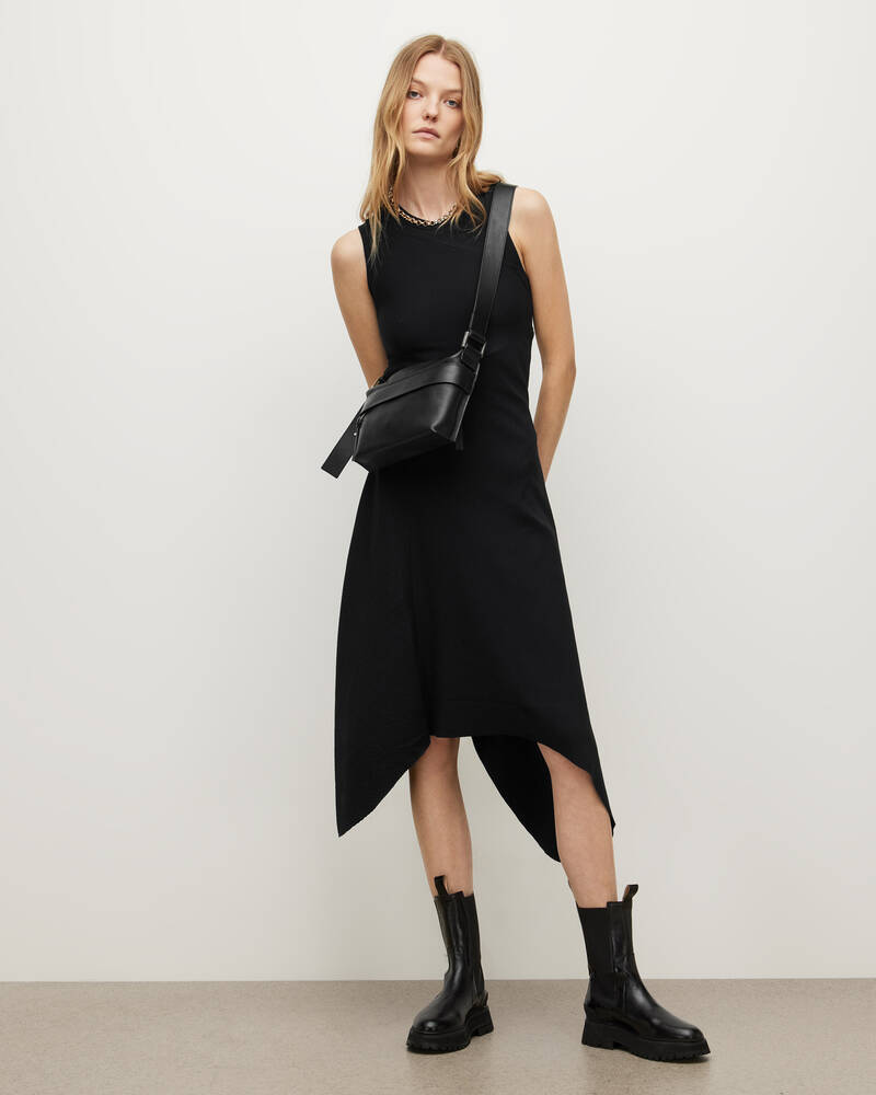 Vestido Allsaints Gia Mujer Negros | YH8456721