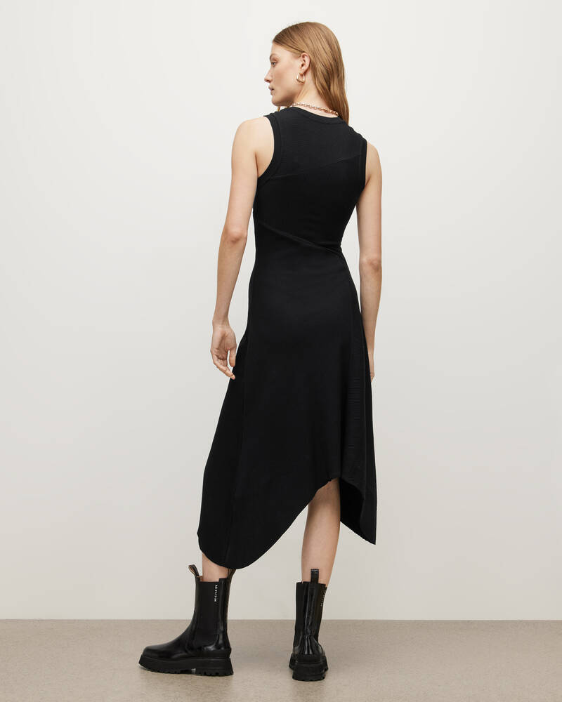 Vestido Allsaints Gia Mujer Negros | YH8456721