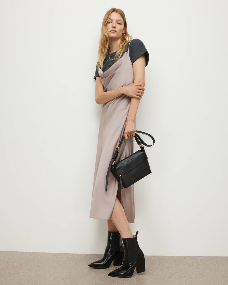 Vestido Allsaints Hadley Midi Mujer Rosas | TK5193206