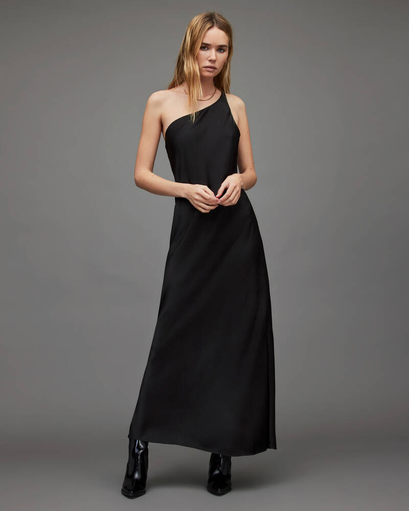 Vestido Allsaints Studio 2 In 1 Midi Mujer Negros | GZ7029514